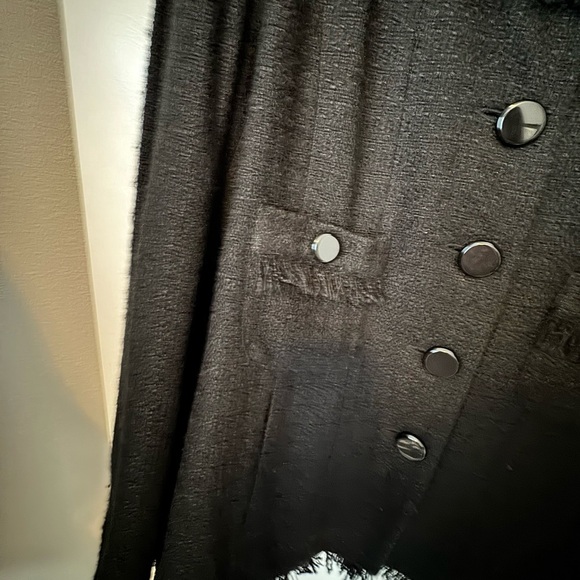 Mac & Jac Tweed Jacket, Black Size Extra Large - Picture 3 of 9